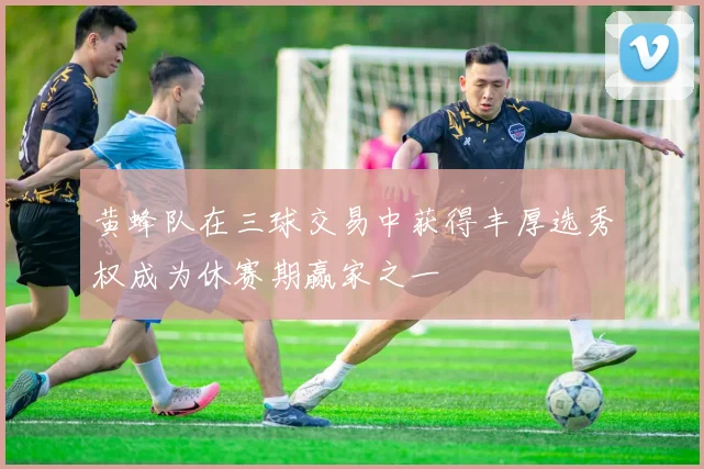 黄蜂队在三球交易中获得丰厚选秀权成为休赛期赢家之一
